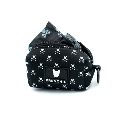 Frenchie Poo Bag Holder- Bad to the Bone