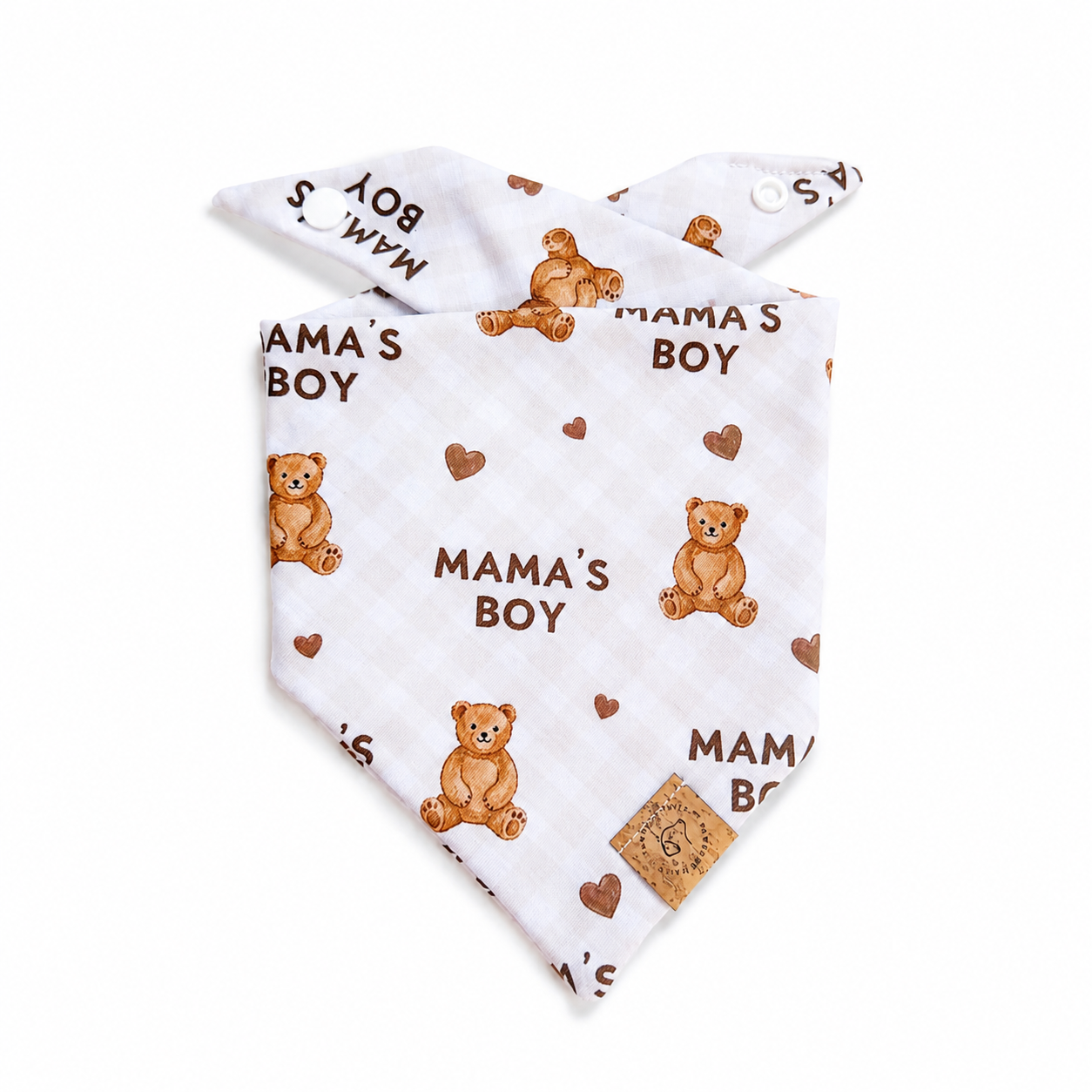 Teddy Bear Mama's Boy Bandana
