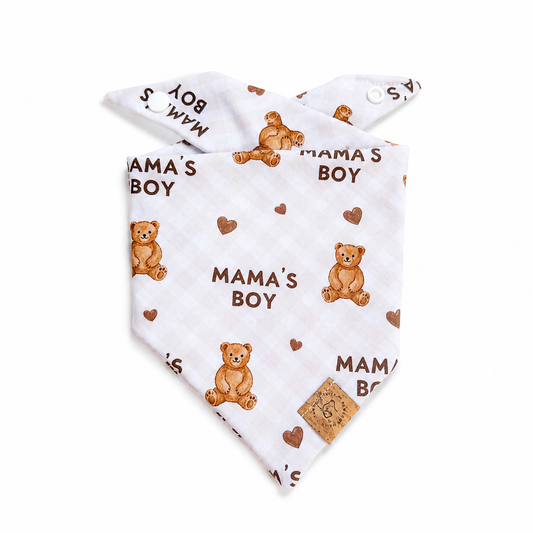 Teddy Bear Mama's Boy Bandana