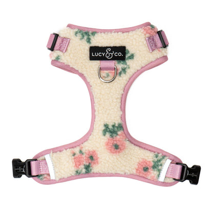 In Full Bloom Teddy Fleece No-Pull Harness