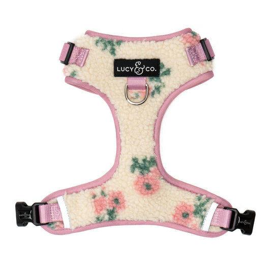 In Full Bloom Teddy Fleece No-Pull Harness