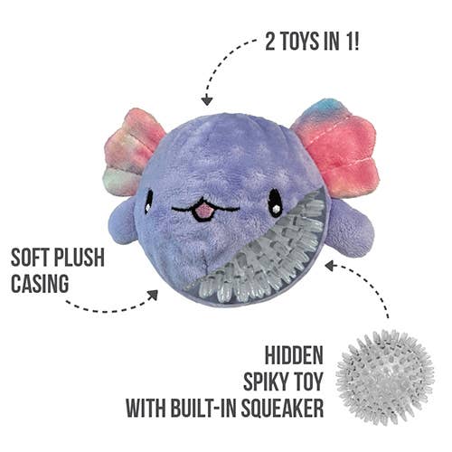 Axolotl Spikers 2-in-1 Spiker Ball Toy - Assorted Colors/Sizes