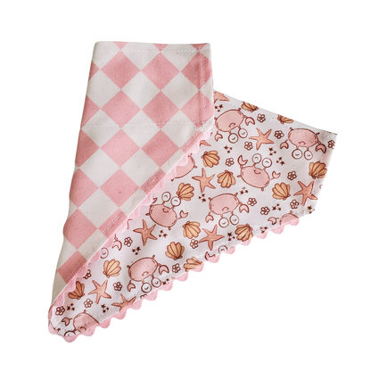 Boho Crabs - Reversible Dog Collar Bandana