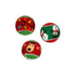 KONG Holiday SqueakAir® Balls 6-pk Sm