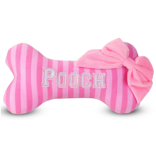 Pooch Bone – Plush Squeaky Designer Dog Toy