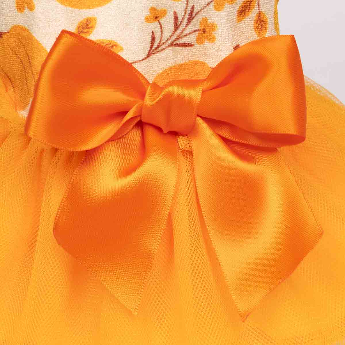 Pumpkin Dog Tutu Dress