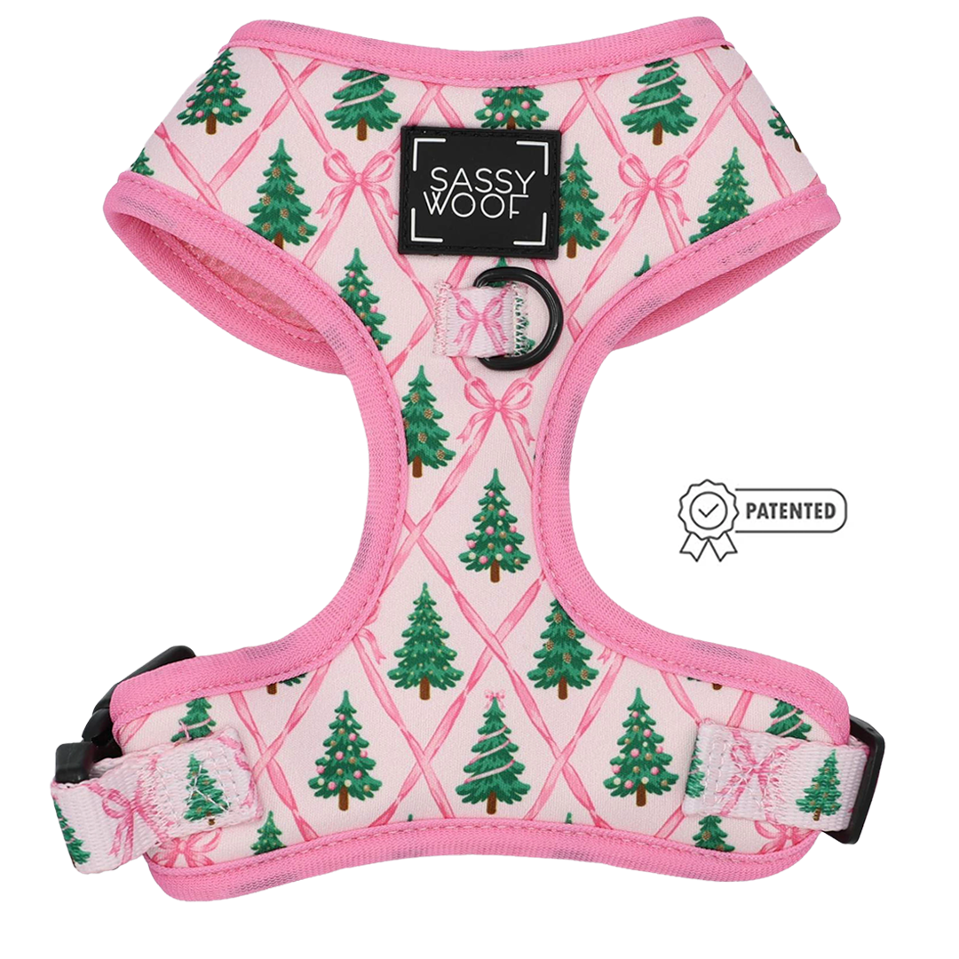 Pretty in Pine Adjustable Dog Harness