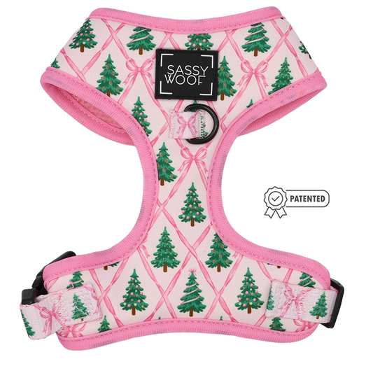 Pretty in Pine Adjustable Dog Harness