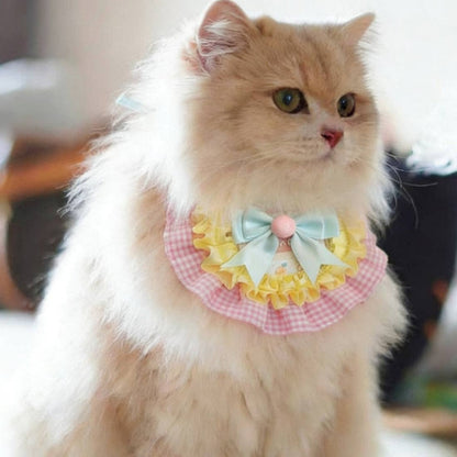 Layered Ruffle Pet Bandana