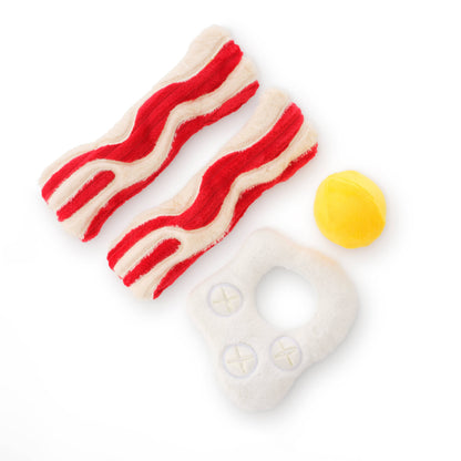 Bacon and Egg Interactive Toy Set