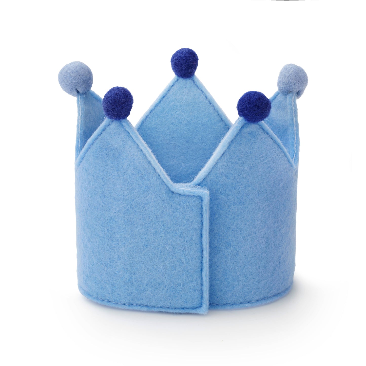 Light Blue Dog Birthday Crown + Numbers Set