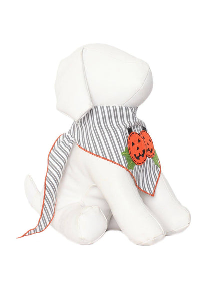 Striped Pumpkins Halloween Bandana