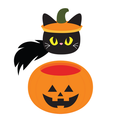 Cat-o'-Lantern 2-in-1 Bounce Dog Toy
