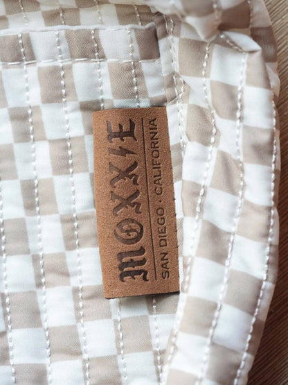Pet Sling Carrier: White and Tan