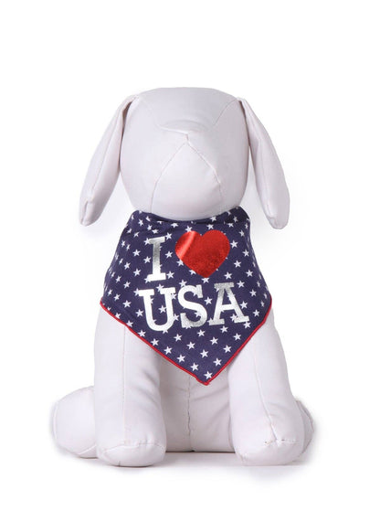I Heart USA Bandana