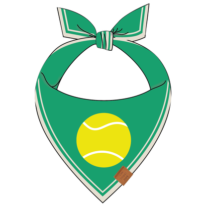 Tennis Ball Applique Dog Bandana