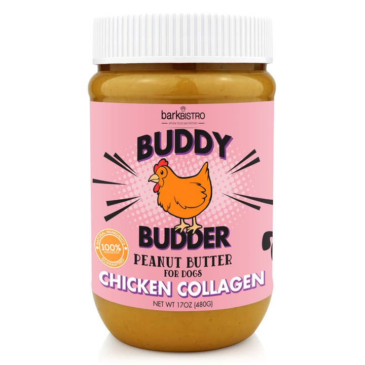 Buddy Budder de mantequilla de maní para perros (sabores variados)