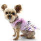 Lilac Cross Back Dog Dress