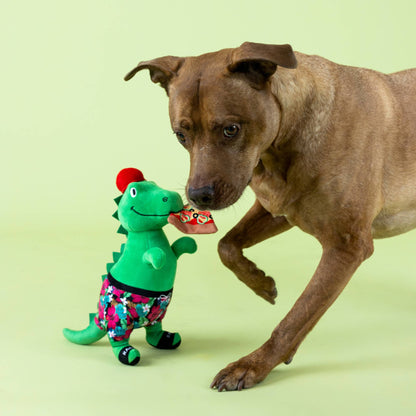 PELUCHE PARA PERROS PIZZASAURUS REX