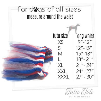 American Flag Dog Tutu/Skirt