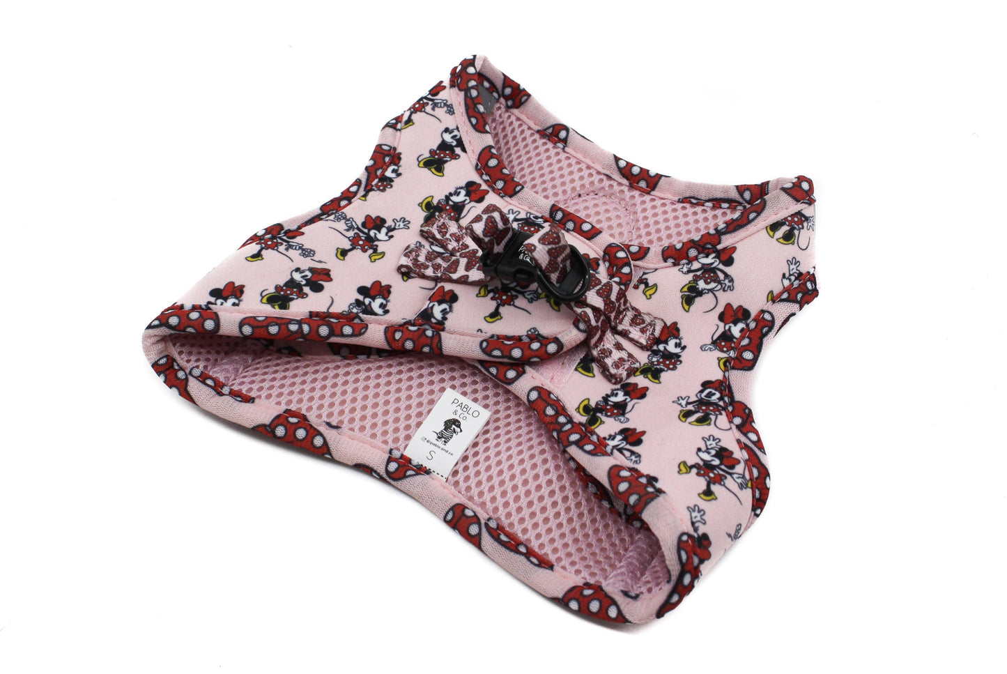 Minnie Mouse & Flowers Step In Dog Harness