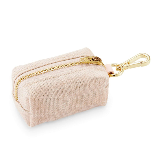 Sand Waxed Canvas Poop Bag Dispenser