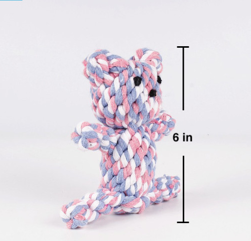 Cotton Rope Teddy Bear