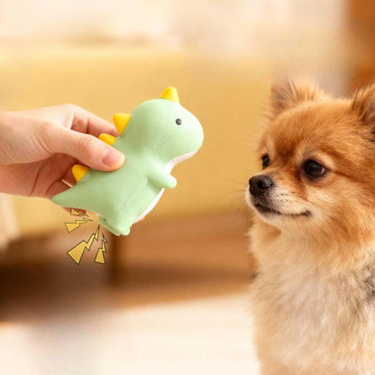 Cute Dino Latex Squeaky Toy