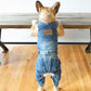 Denim Dog Overall