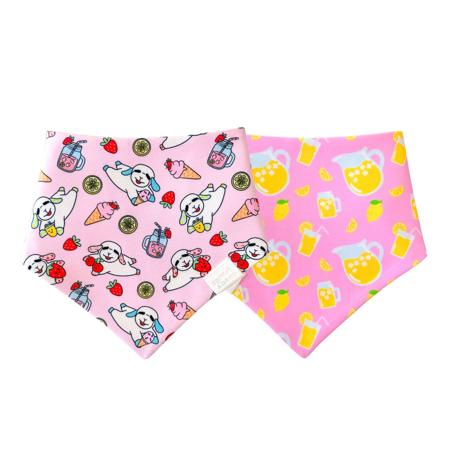 Pink Lemonade Summer Lamby Dog Bandana