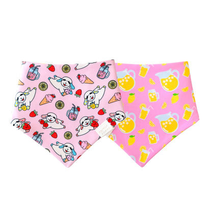 Pink Lemonade Summer Lamby Dog Bandana