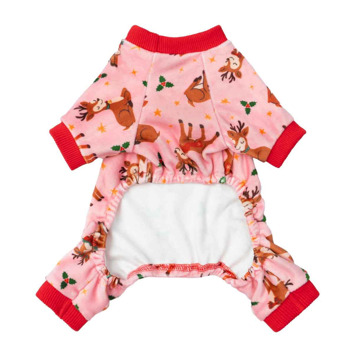 Cute Reindeer Dog Christmas Pajamas