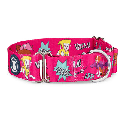 Collar para perros Super Pibble - Rosa