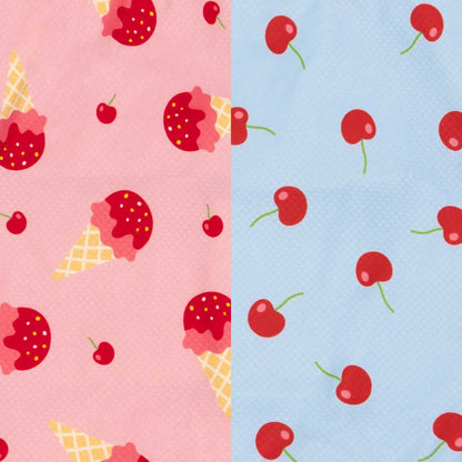 UPF 50+ Dog UV Protection Shirt - Ice Cream or Cherry