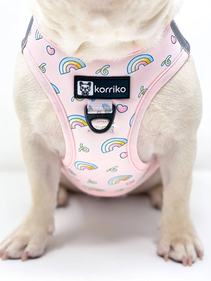 Step-In Dog Harness - Over The Rainbow