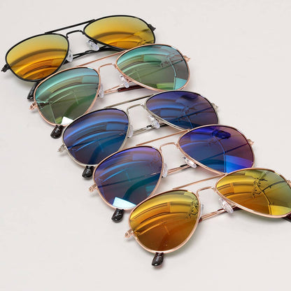 Gafas de sol estilo aviador con diseño de perro