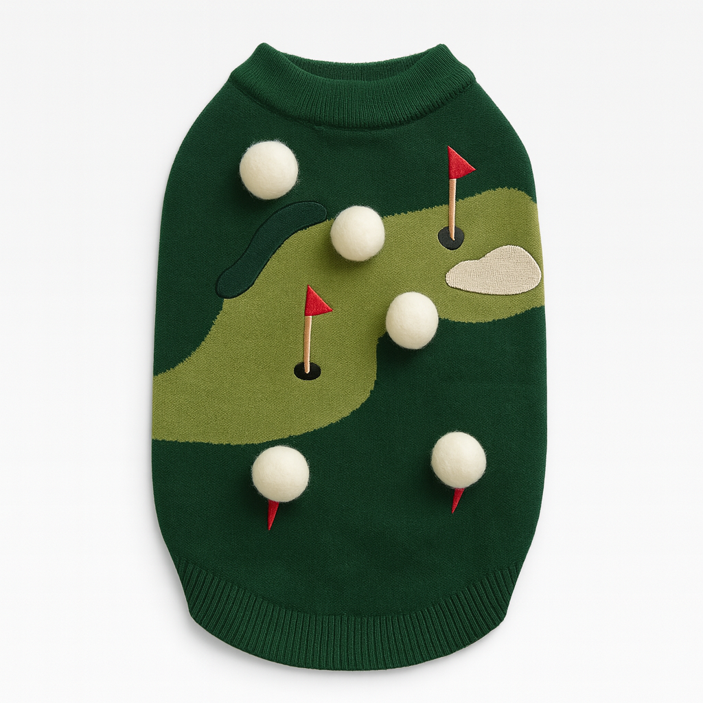 3D Golf Sweater