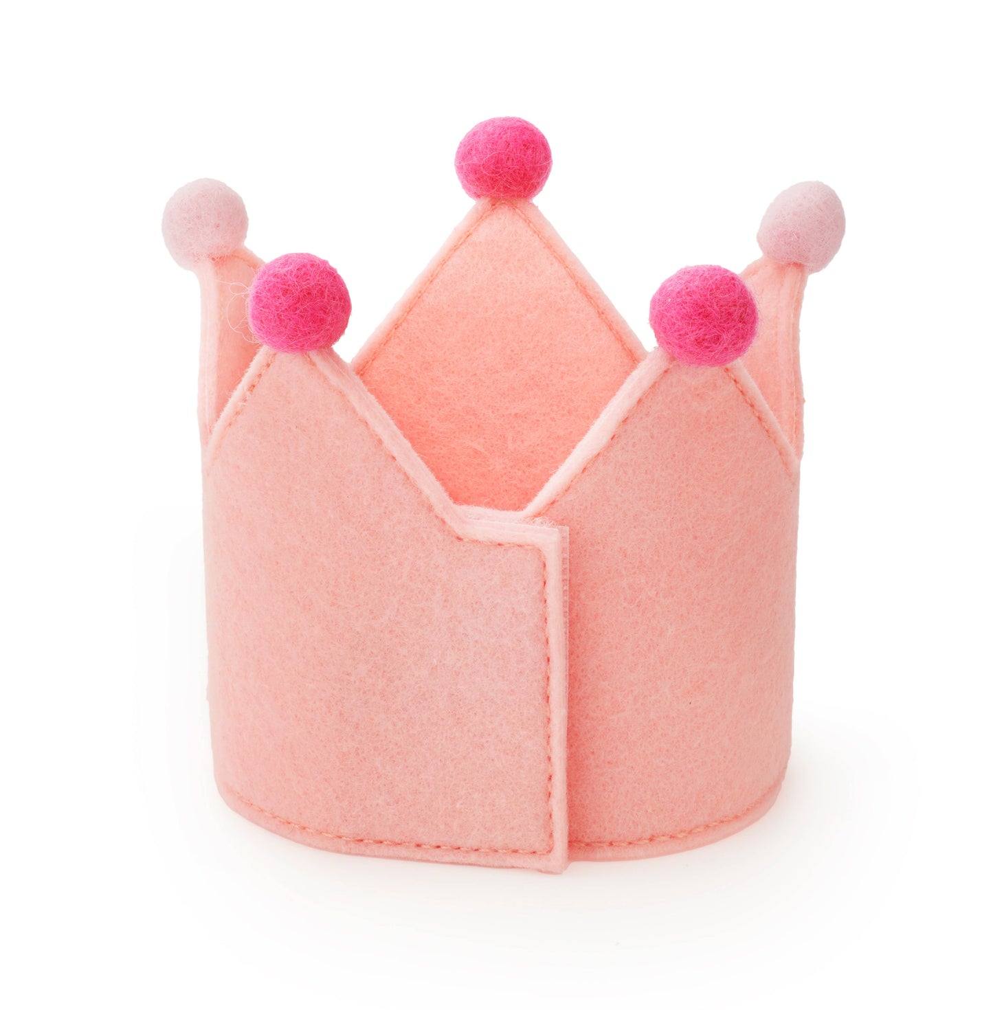 Blush Pink Dog Birthday Crown + Numbers Set
