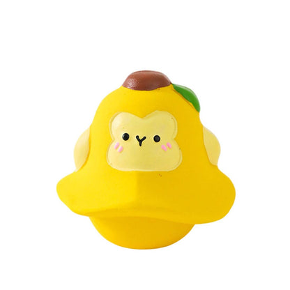 Cute Dino Latex Squeaky Toy