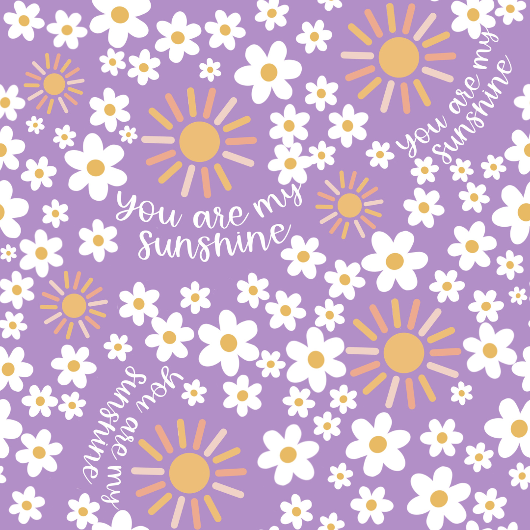You are my Sunshine Muscle Tee-Purple