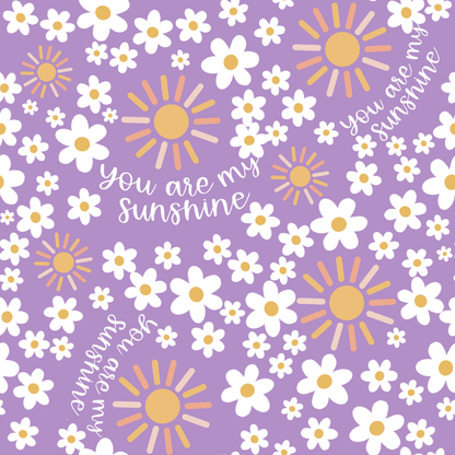 You are my Sunshine Muscle Tee-Purple