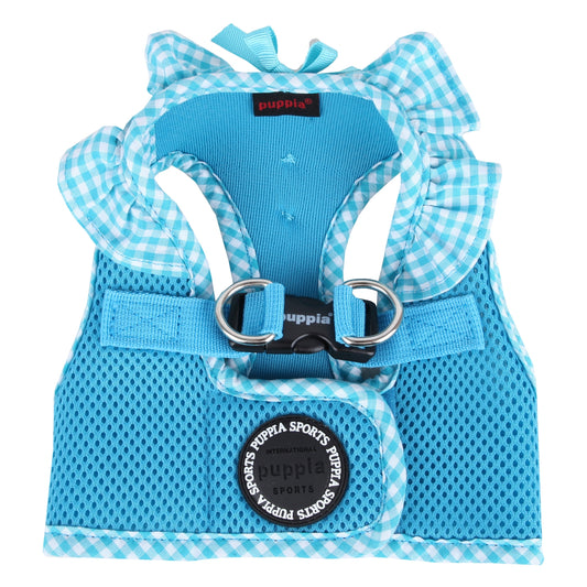 Vivien Vest Dog Harness Checkered Ruffle