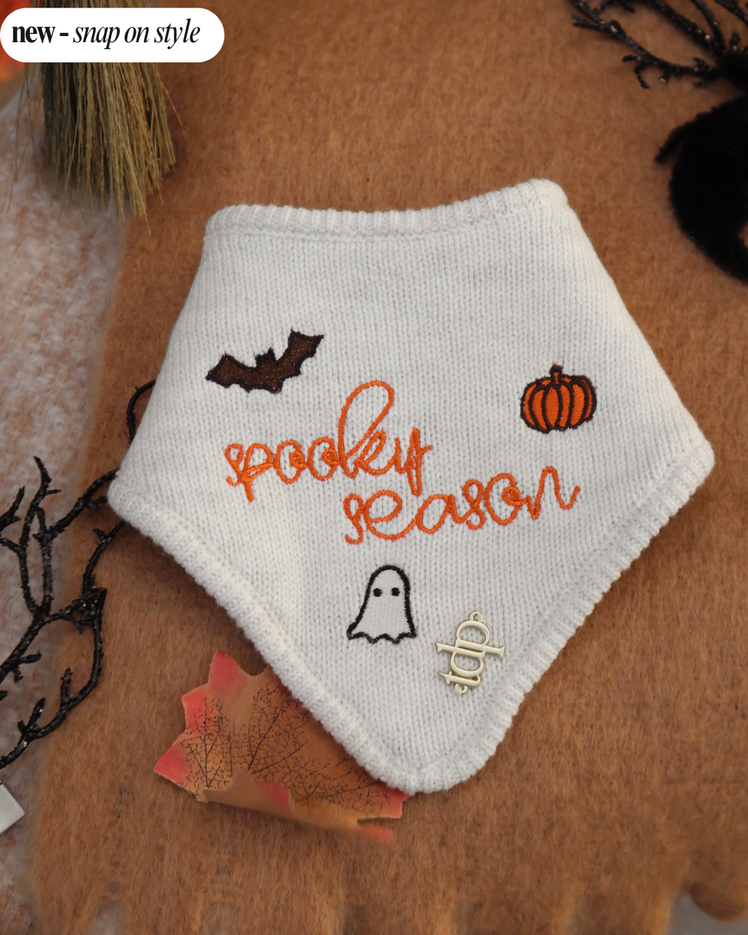 Knit Spooky Season Bandana