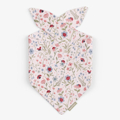 Lovely Ladybug Reversible Dog Bandana