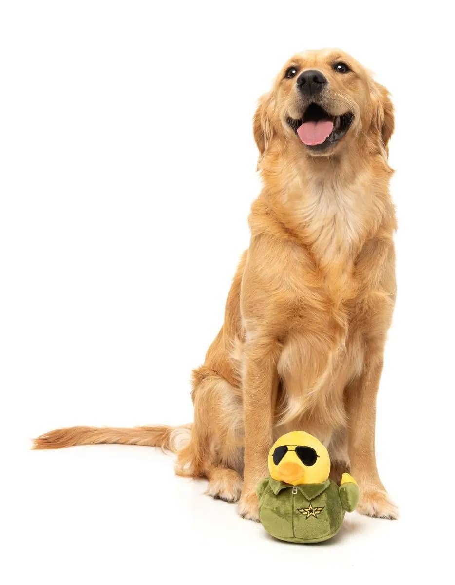 FuzzYard Goose Plush Dog Toy Small