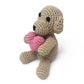 Crochet Toy - Puppy Heart