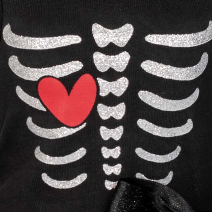 Halloween Skeleton Dog Dress
