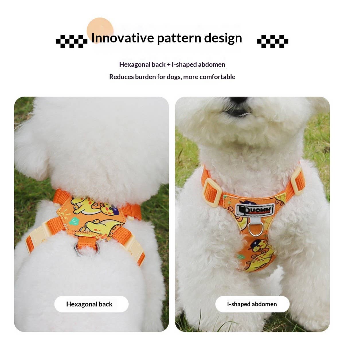 Small Dog Vest Harness with Leash