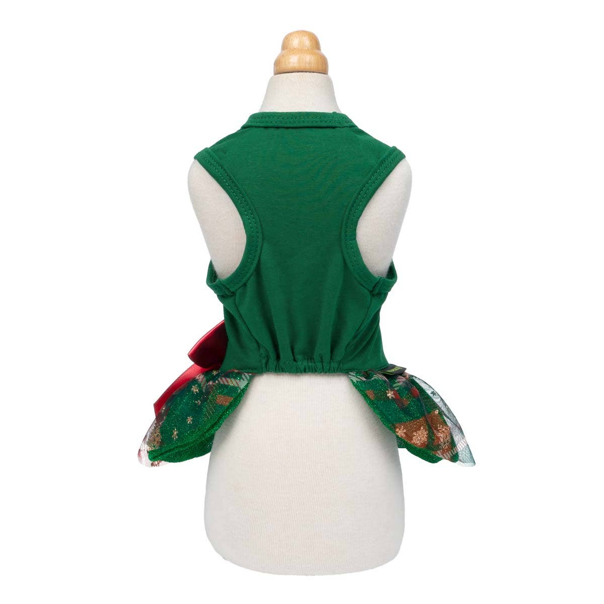 Just a Girl Who Loves Christmas Dog Tulle Dress