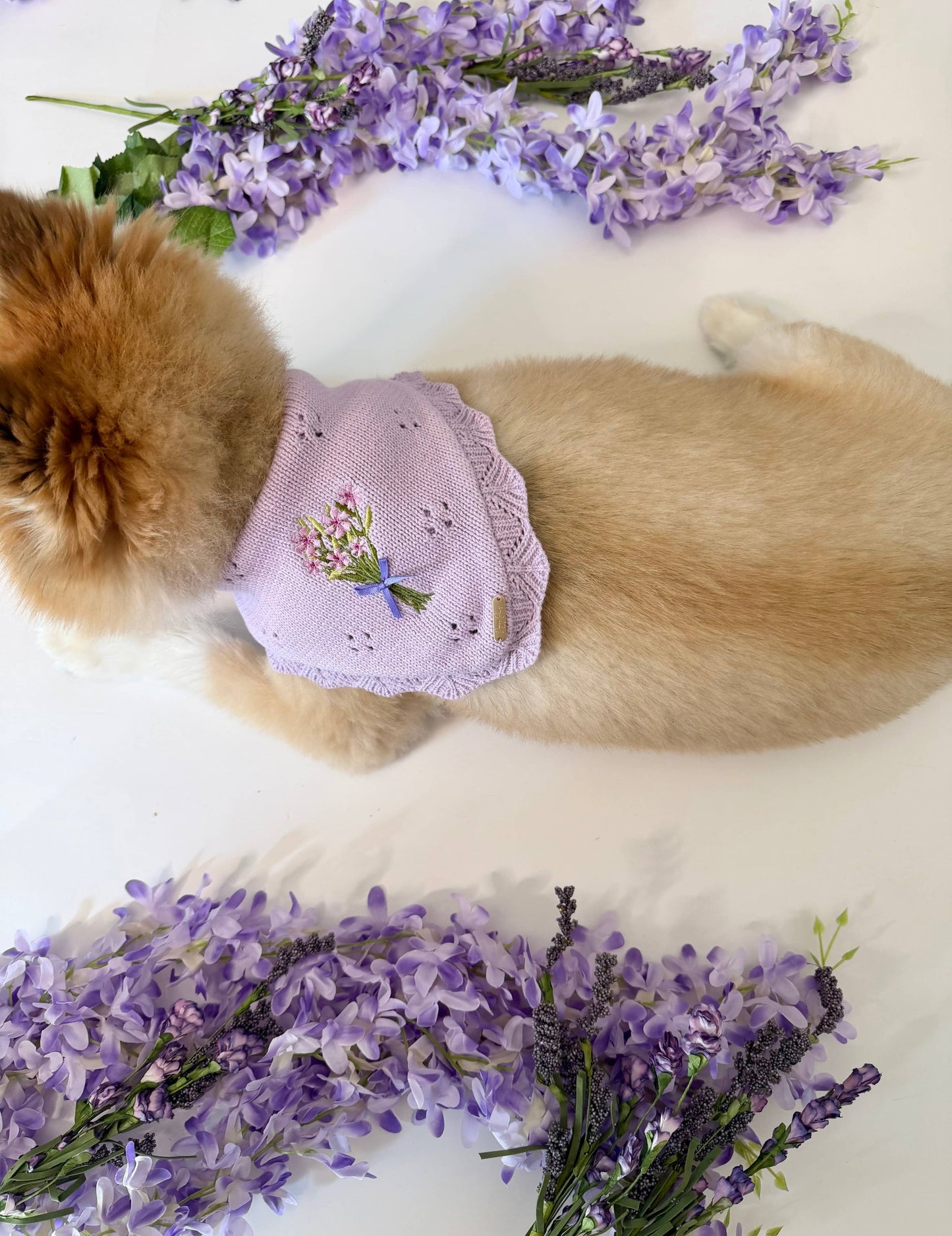 Lilac Dog Bandana